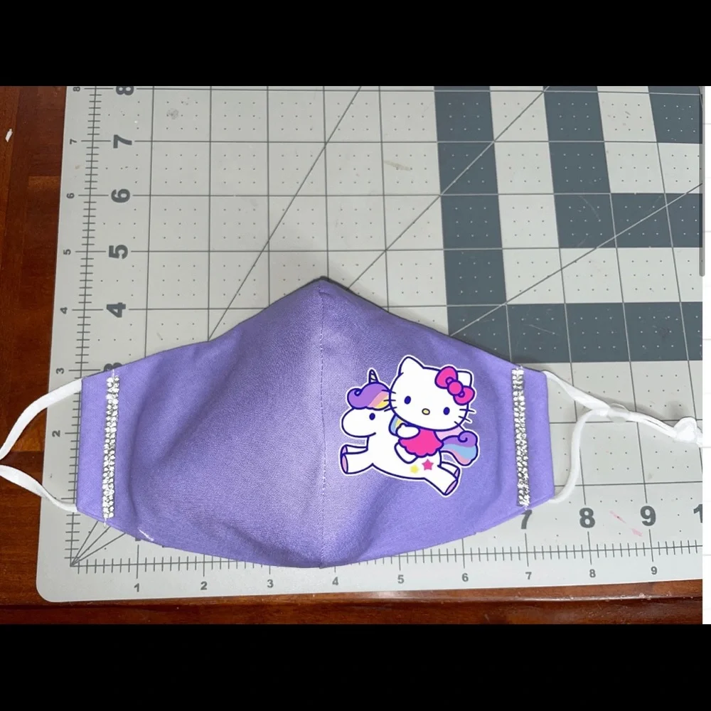 Sanrio hello kitty unicorn face mask glam